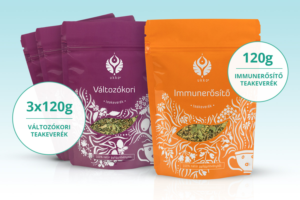 Változókori teás Immunerősítő csomag ajándék Immunerősítő teával