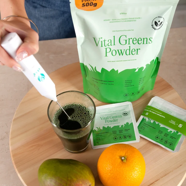UKKO Vital Greens italpor az emésztés támogatására
