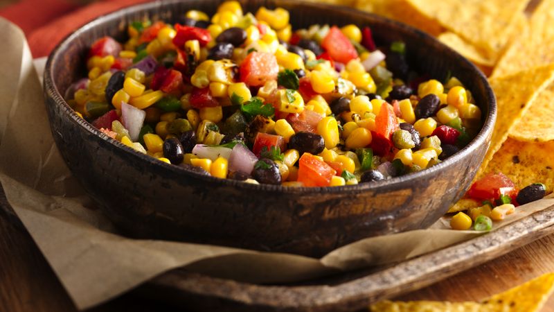 Képtalálat a következőre: „bean corn salsa”