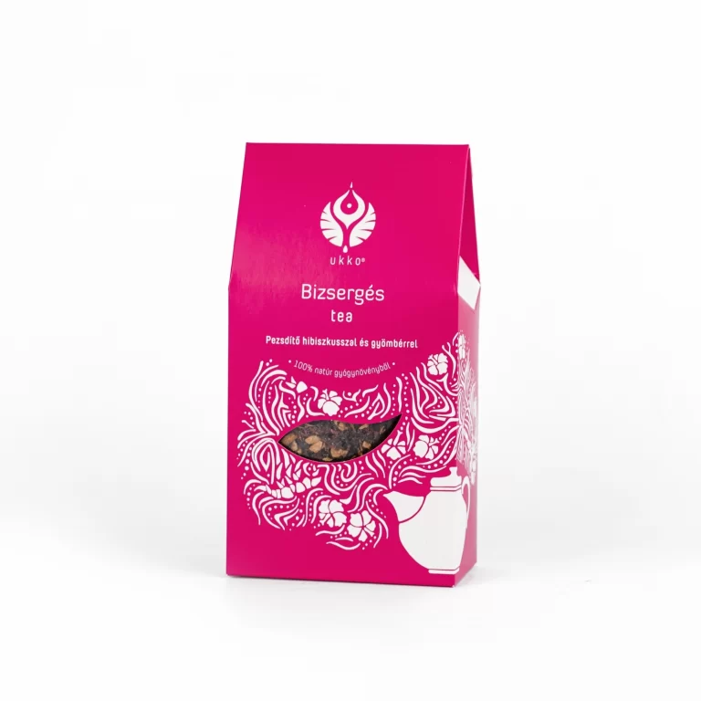 Bizsergés tea