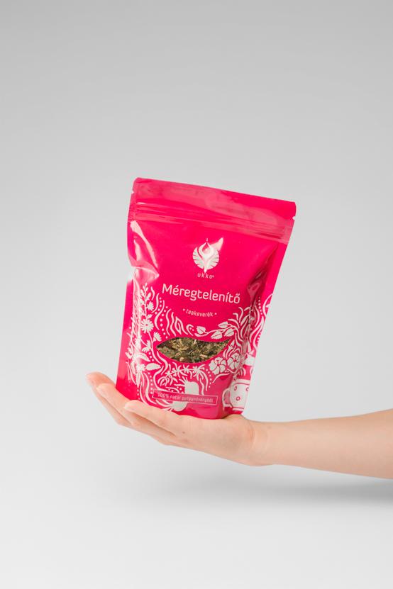 Méregtelenítőmegoldás teakeverék, natúr, 100% gyógynövényekből.